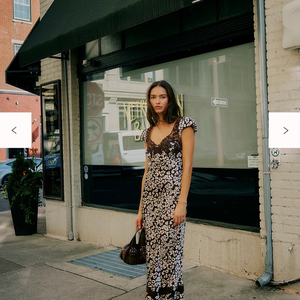 Free People Butterfly Babe Maxi Dress